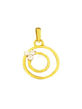 Diamond 18ct Pendant- GJ243