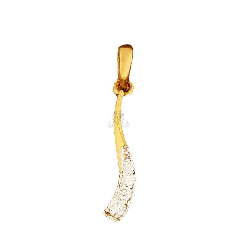 Diamond 18ct Pendant- GJ245