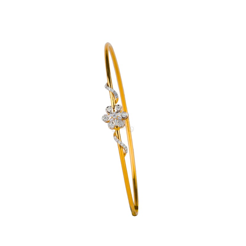 Diamond 18CT Yazhi Bangle - GJ281