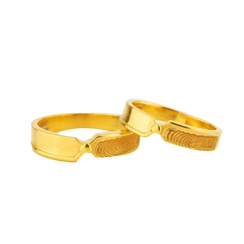 Men's Couple Gold Ring - GJ287