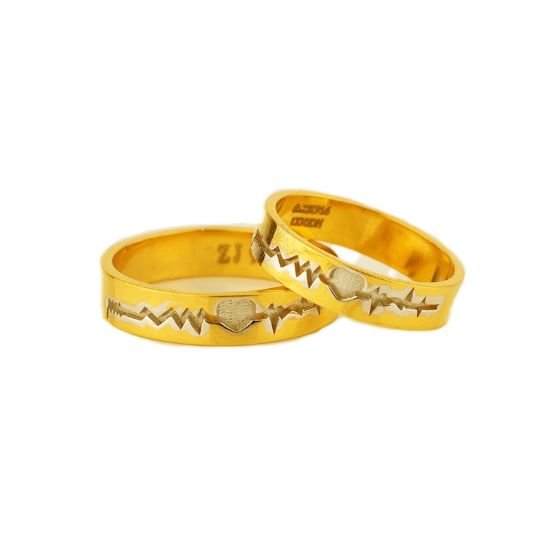 Men's Couple Gold Ring - GJ288