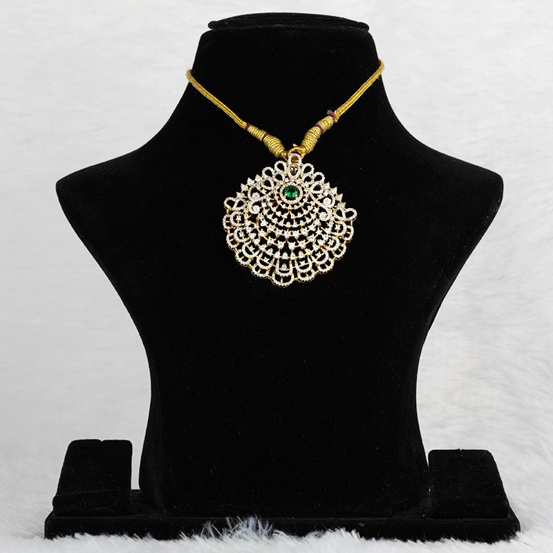 SILVER G.C.MICRO CZ PENDENT