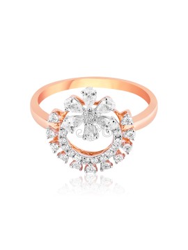 Diamond 18ct Ladies Ring - GJ16