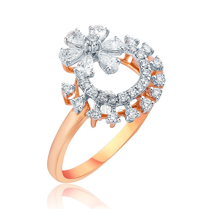 Diamond 18ct Ladies Ring - GJ16