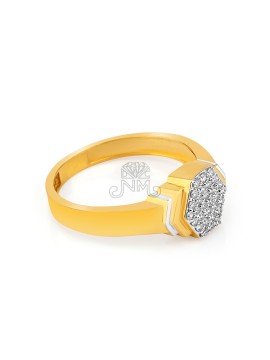 Diamond 18ct Gents Ring - GJ3