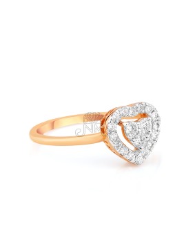 Diamond18ct Ladies Ring - GJ13