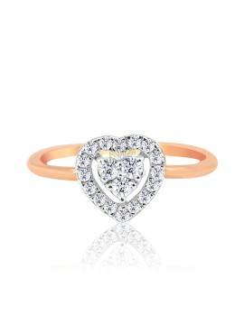 Diamond18ct Ladies Ring - GJ13