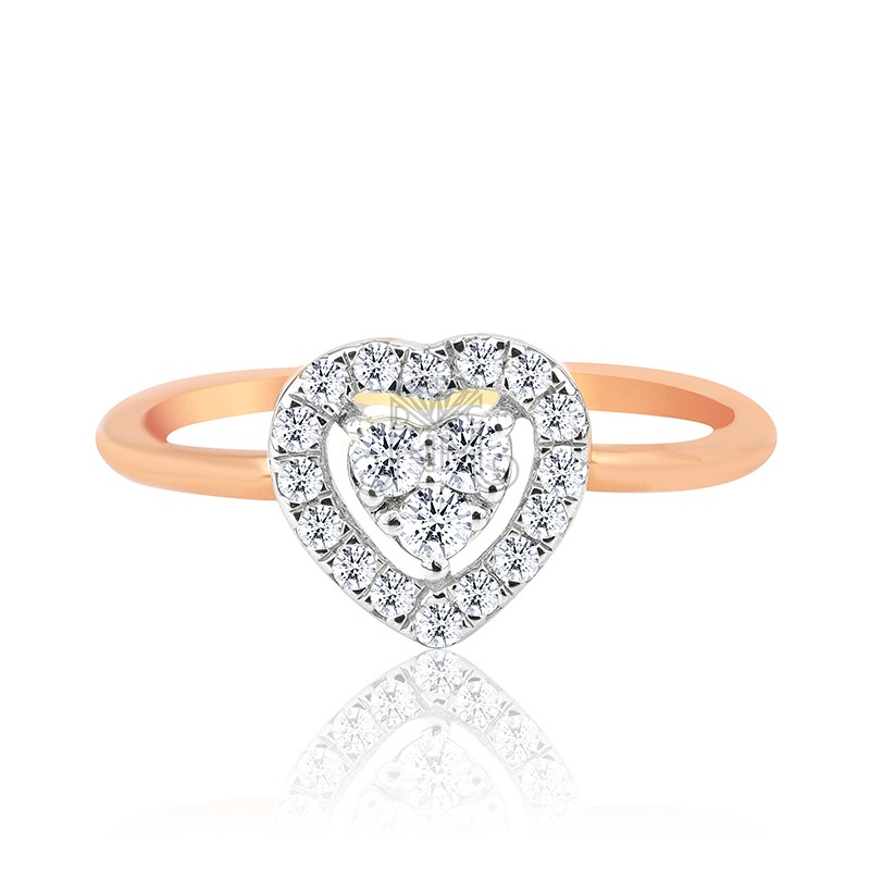 Diamond18ct Ladies Ring - GJ13