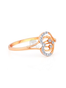 Diamond18ct Ladies Ring - GJ18