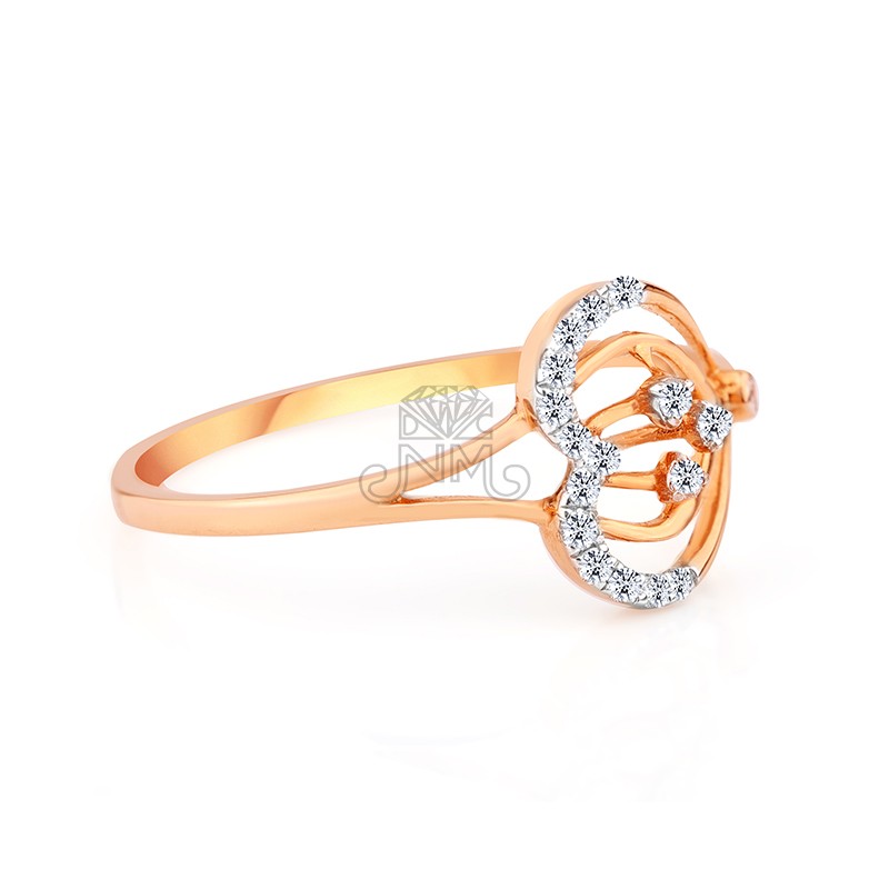 Diamond18ct Ladies Ring - GJ18