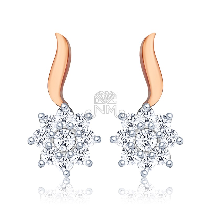 Ethereal Brilliance Multi Diamond Stud - GJ10