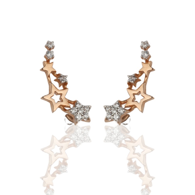 18K Gold Stud