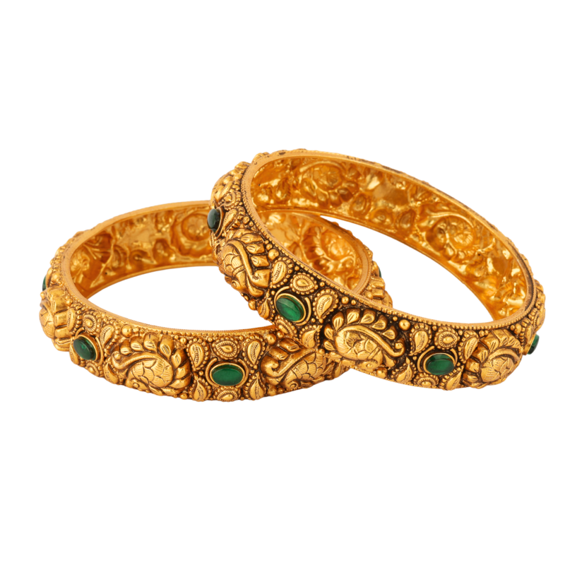SILVER G.C.NAGAS BANGLE