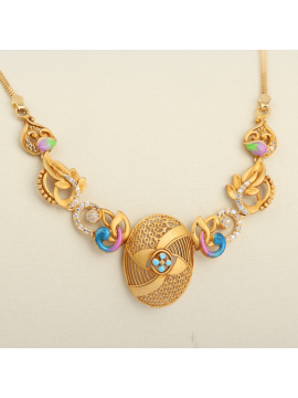 ANTIQUE STONE NECKLACE