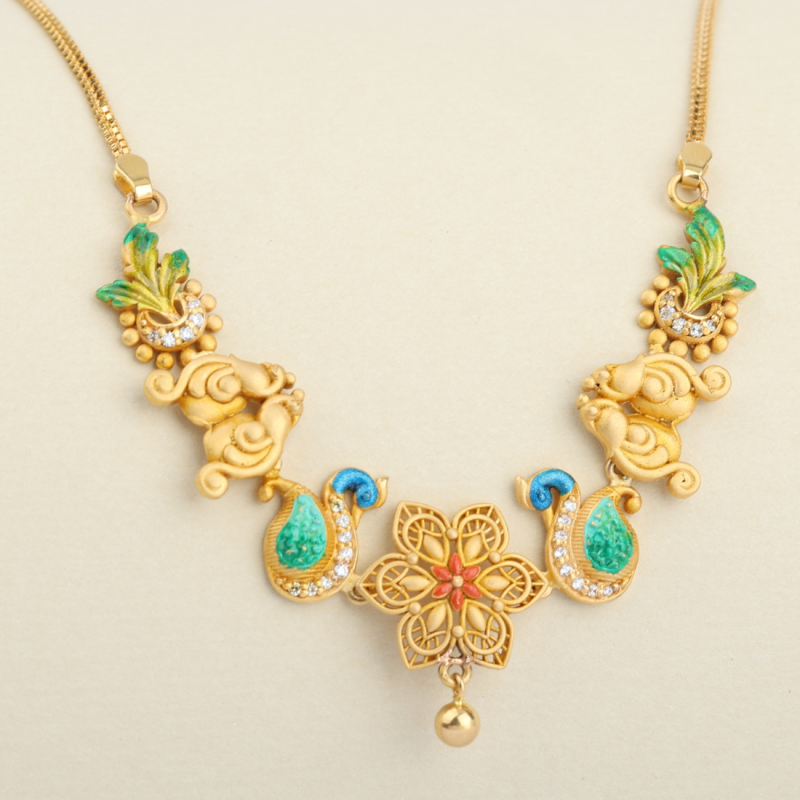 ANTIQUE STONE NECKLACE