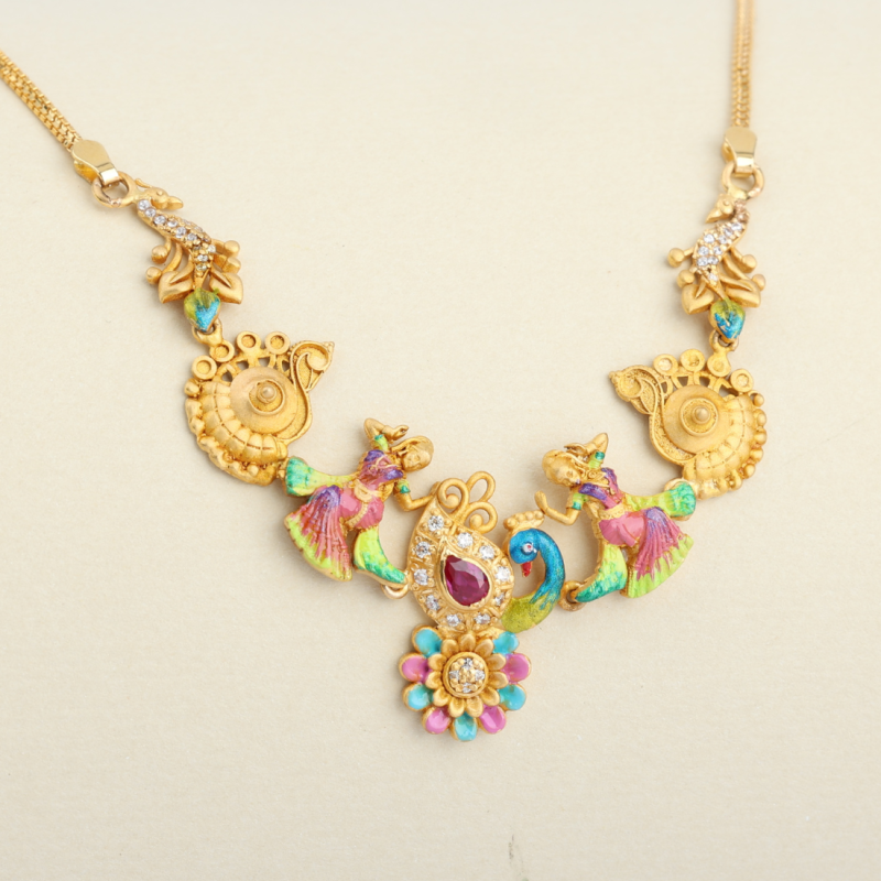 ANTIQUE STONE NECKLACE