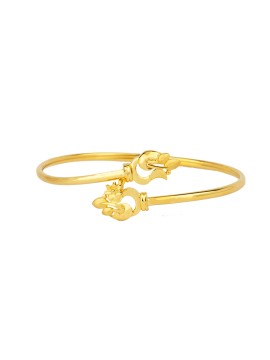 CAUSTING PLAIN YAZHI BANGLE