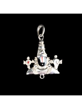 Divine Silver Pendant – Lord Venkadachalapathi