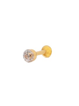 Nose Pin - Single Stone Oval
