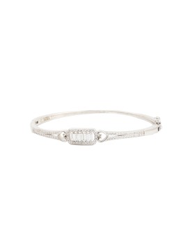 Silver Yazhi Bangle