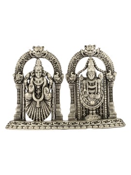 Lord venkatachalapathy & Bhathmavathi Antique Idol