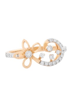Diamond18CT Ladies Ring