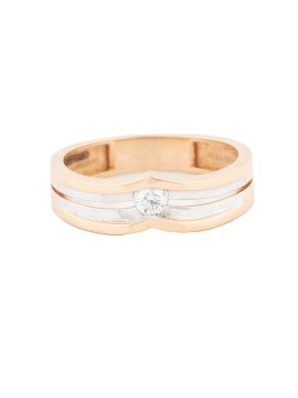 Diamond18CT Gents Ring