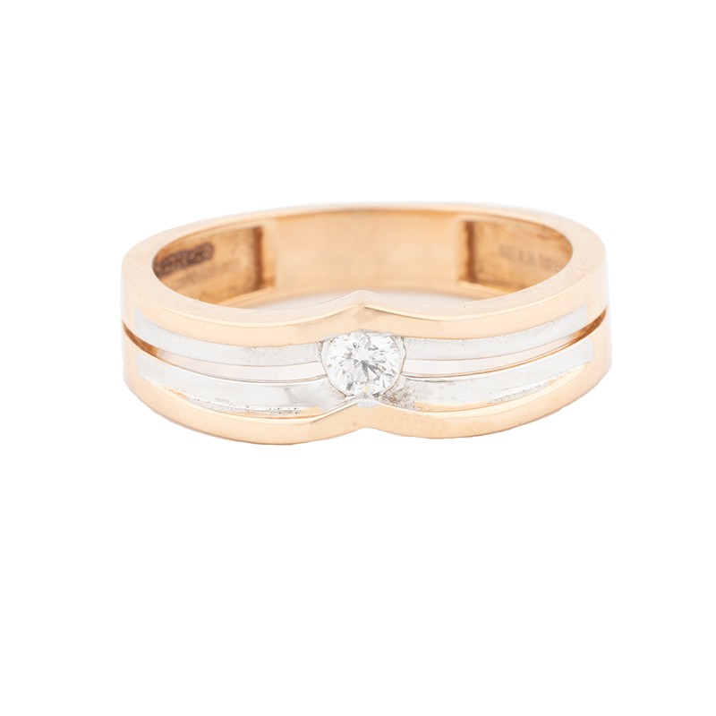Diamond18CT Gents Ring