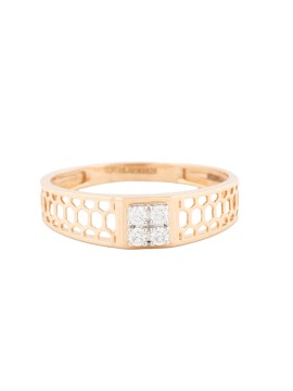 Diamond18CT Gents Ring