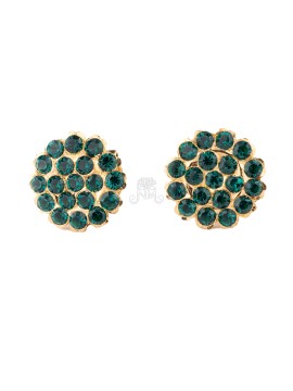 Double Line Stone Stud - GJ79