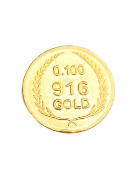 Gold Coin 0.100mg